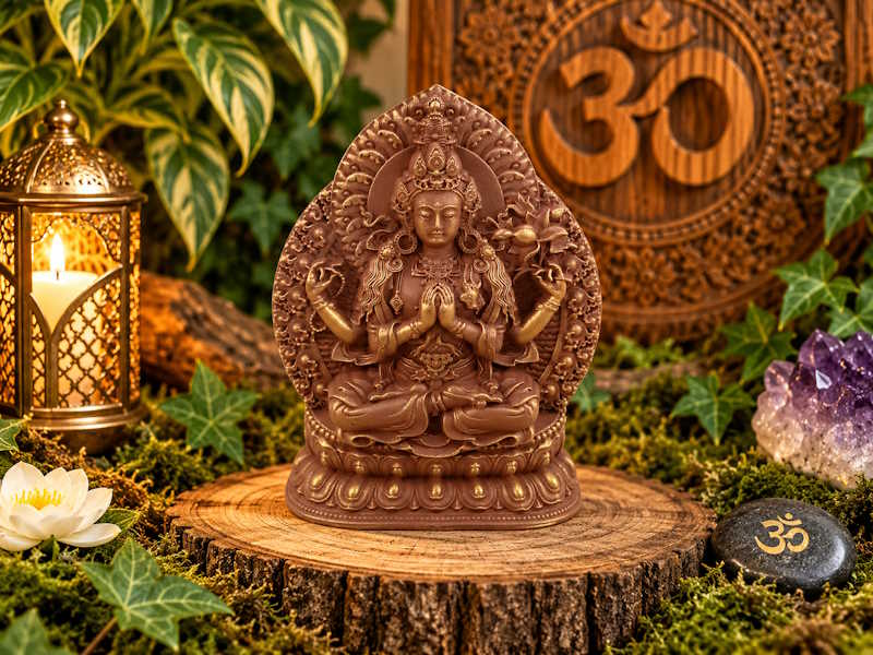 Buda Chenrezig El Bodhisattva de la Compasión Infinita